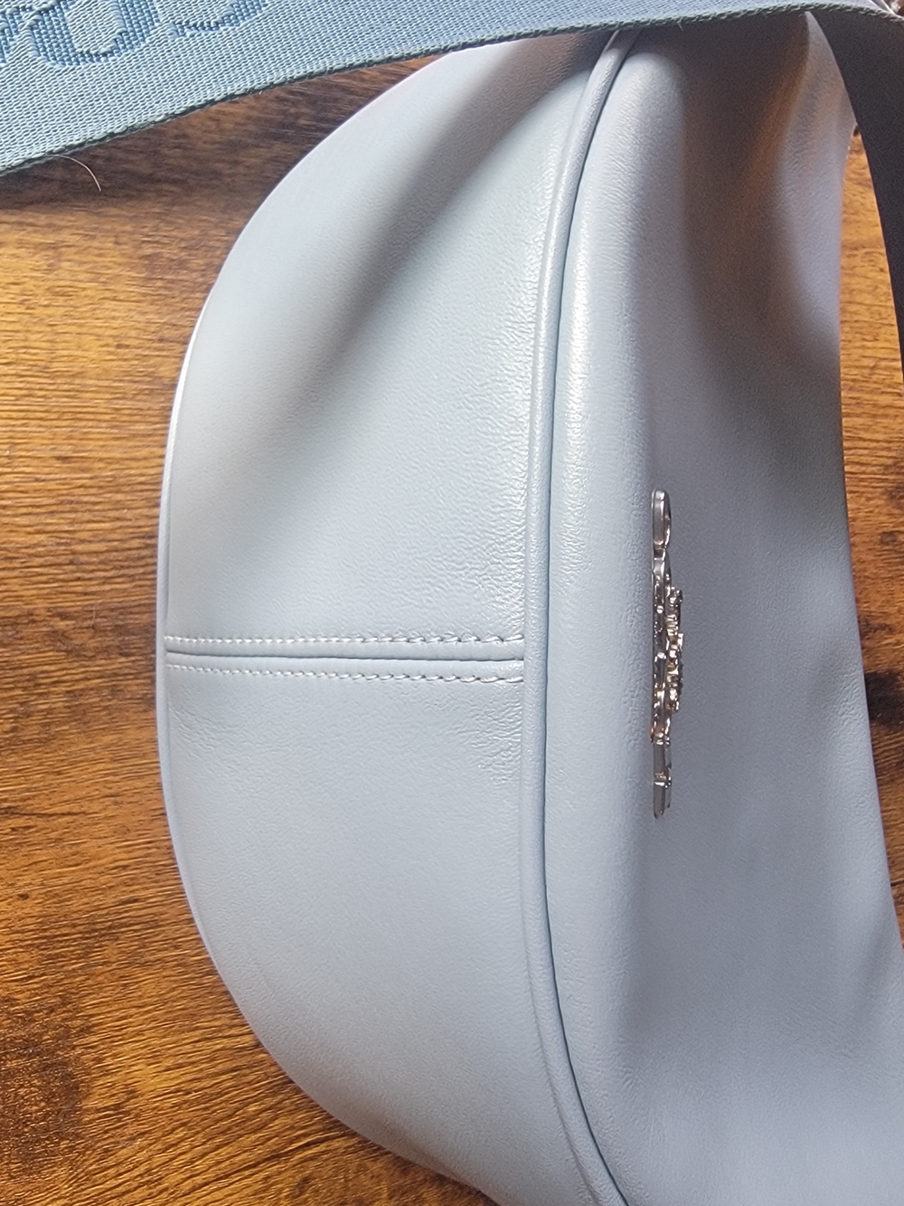Coach Crescent Crossbody Bag in Powder Blue - Picture 2 of 5